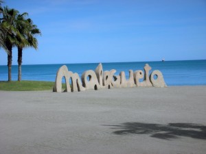 La Malagueta Beach, Malaga